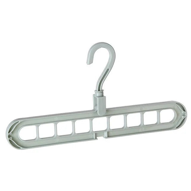 Space-Saving Clothes Hanger Organizer – 9-Hole Folding Magic Rack for Closet