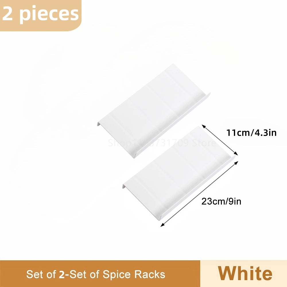 4-Layer Kitchen Spice Drawer Organizer – Adjustable Rack for Spice Jars & Seasoning Bottles