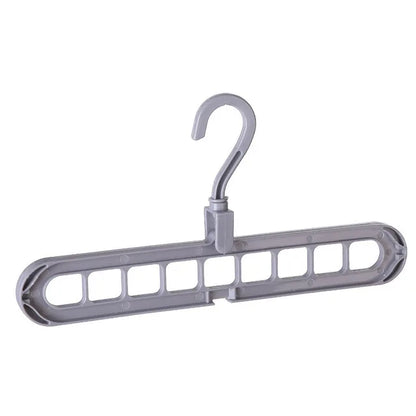 Space-Saving Clothes Hanger Organizer – 9-Hole Folding Magic Rack for Closet