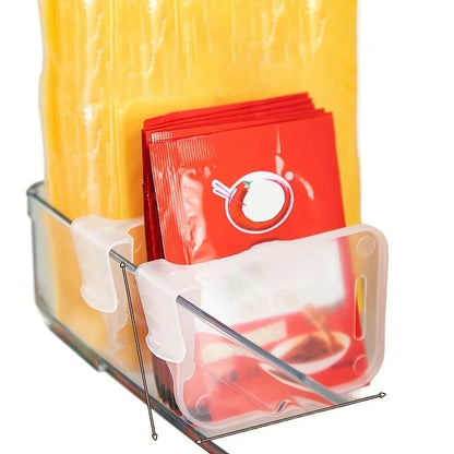 Clear Refrigerator Organizer Dividers – Adjustable Fridge Storage Compartments (Set of 5, 10, 15 or 20)