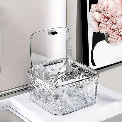 Hair Accessories Organizer Box – Clear Acrylic Storage for Headbands, Bows & Hair Ties