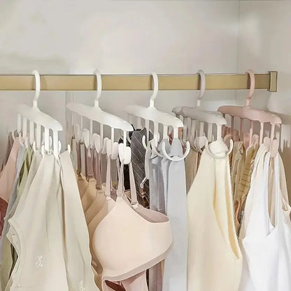12-Hook Rotating Closet Hanger – Space-Saving Organizer for Ties, Belts, Underwear & Skirts
