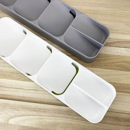 Cutlery Drawer Organizer Tray – Compartmentalized Storage for Forks, Spoons & Knives