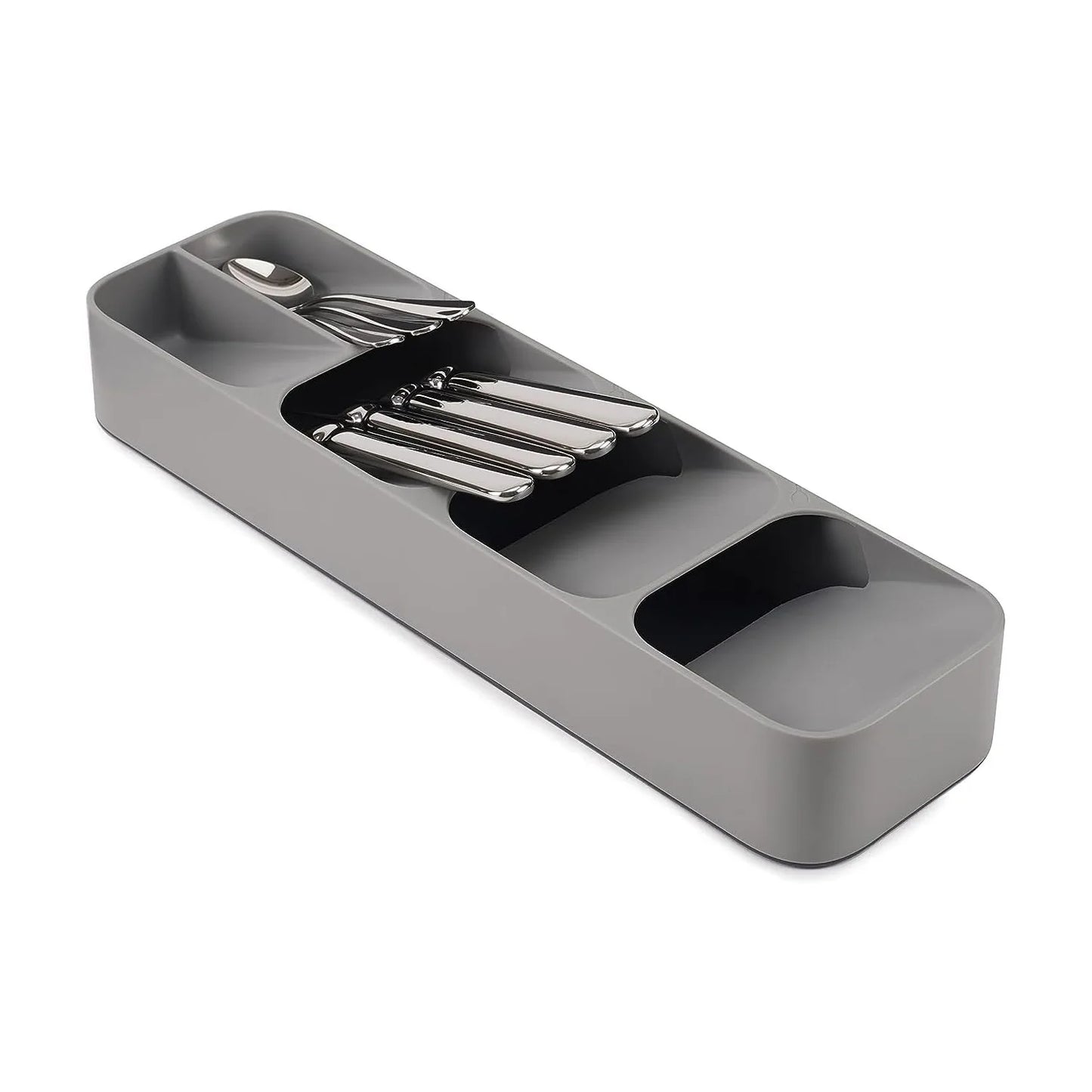Cutlery Drawer Organizer Tray – Compartmentalized Storage for Forks, Spoons & Knives