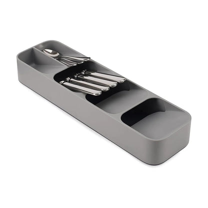 Cutlery Drawer Organizer Tray – Compartmentalized Storage for Forks, Spoons & Knives