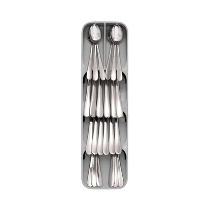 Cutlery Drawer Organizer Tray – Compartmentalized Storage for Forks, Spoons & Knives