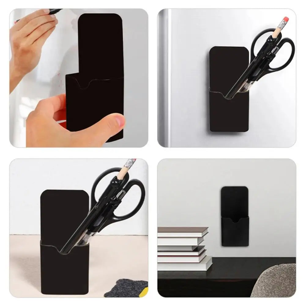 Magnetic Pen Holder – Fridge & Locker Organizer for Pens, Markers & Dry Erase Supplies