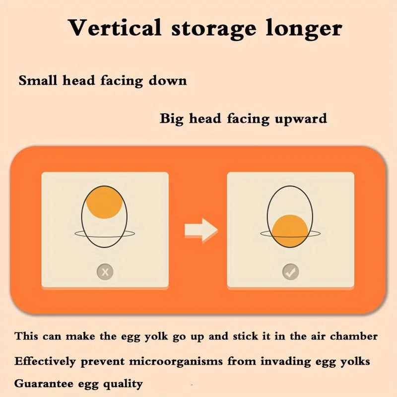Egg Storage Box – 2-Layer Drawer Fridge Organizer for 32 Eggs
