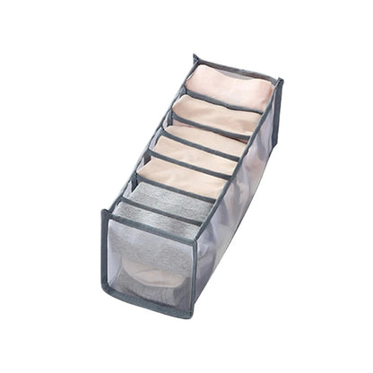 Foldable Underwear & Bra Organizer – Plastic Drawer Divider for Closet & Wardrobe