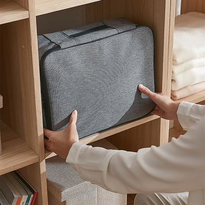 Document Organizer Briefcase – 3-Layer File & Passport Holder with Code Lock