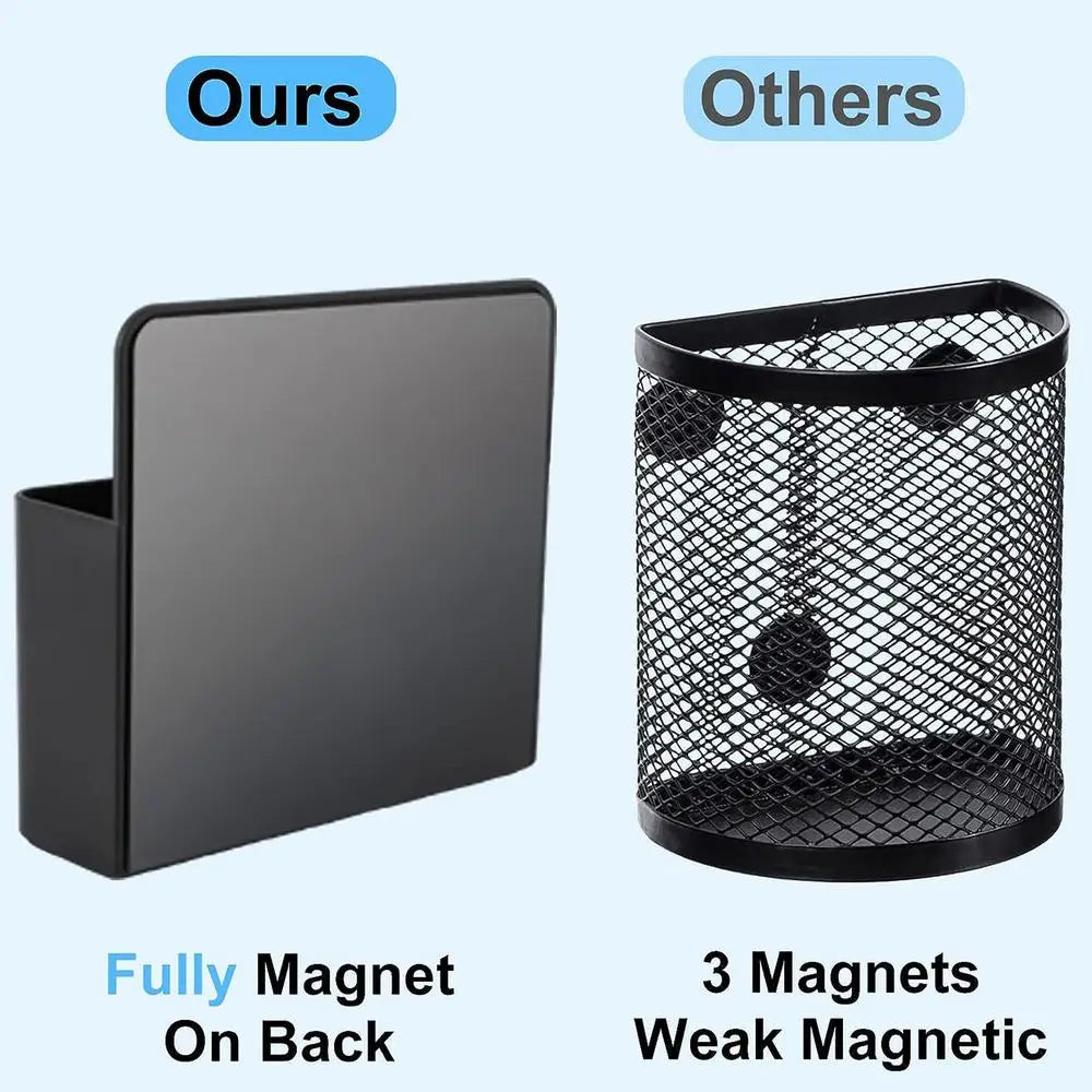 Magnetic Pen Holder – Fridge & Locker Organizer for Pens, Markers & Dry Erase Supplies
