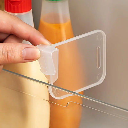 Clear Refrigerator Organizer Dividers – Adjustable Fridge Storage Compartments (Set of 5, 10, 15 or 20)