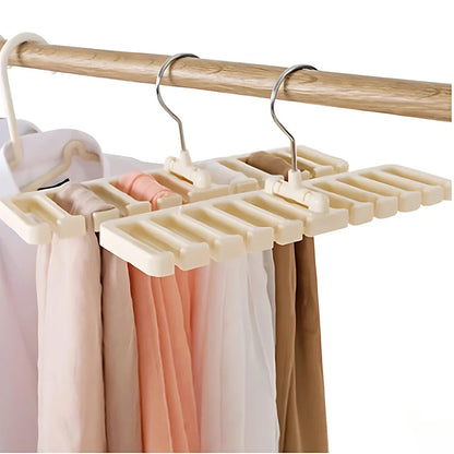 Belt & Tie Organizer Rack – Multifunctional Hanging Hanger for Closet Organization