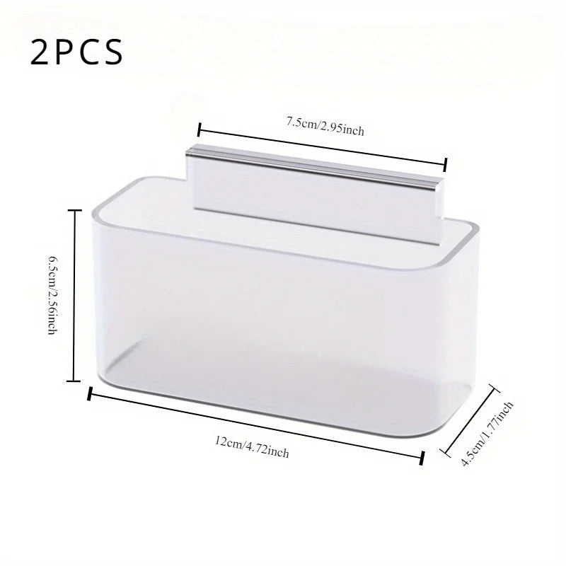 Refrigerator Hanging Cheese Organizer – Space-Saving Fridge Slice Holder (2-Pack)