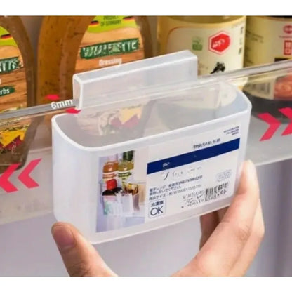 Refrigerator Hanging Cheese Organizer – Space-Saving Fridge Slice Holder (2-Pack)