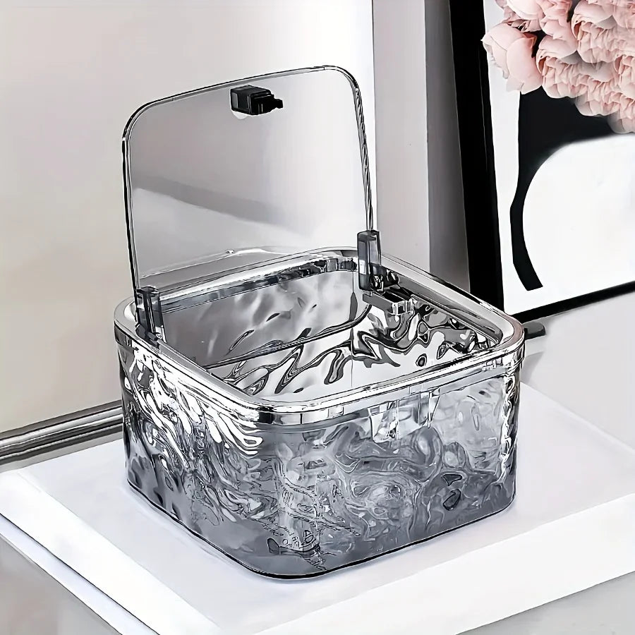 Hair Accessories Organizer Box – Clear Acrylic Storage for Headbands, Bows & Hair Ties