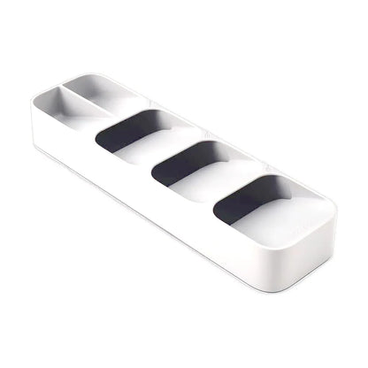 Cutlery Drawer Organizer Tray – Compartmentalized Storage for Forks, Spoons & Knives