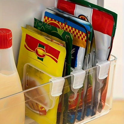 Clear Refrigerator Organizer Dividers – Adjustable Fridge Storage Compartments (Set of 5, 10, 15 or 20)
