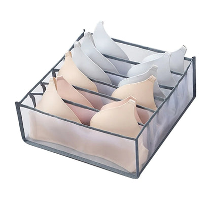 Foldable Underwear & Bra Organizer – Plastic Drawer Divider for Closet & Wardrobe