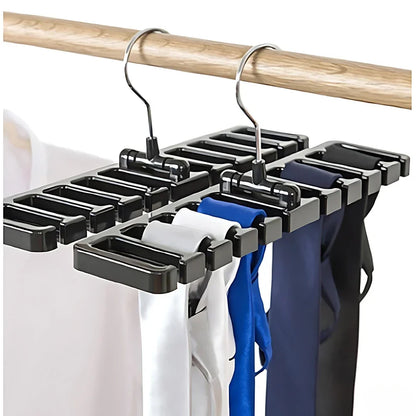 Belt & Tie Organizer Rack – Multifunctional Hanging Hanger for Closet Organization