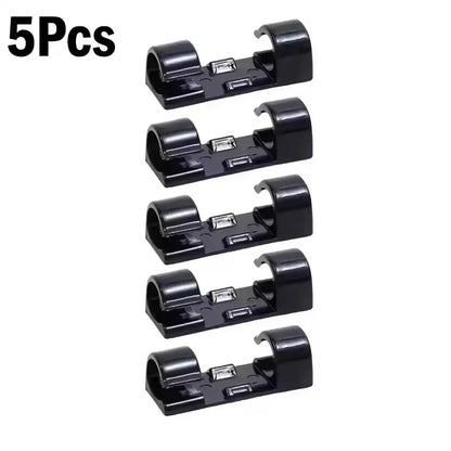 Cable Clips Wire Holder – Self-Adhesive Cord Management Clamps for Home, Office & Car (5 to 60-Pack)